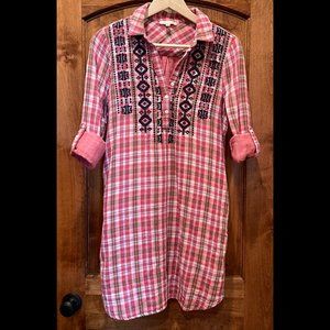 Plaid Tunic Shirt/Dress